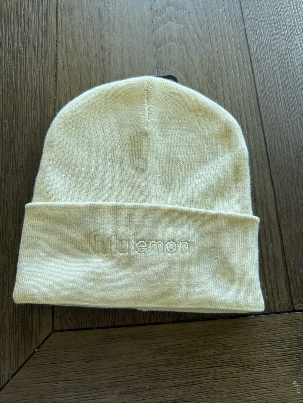 Lululemon Ivory Revelation Beanie